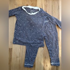 Kickee pants pj set for 12-18 months